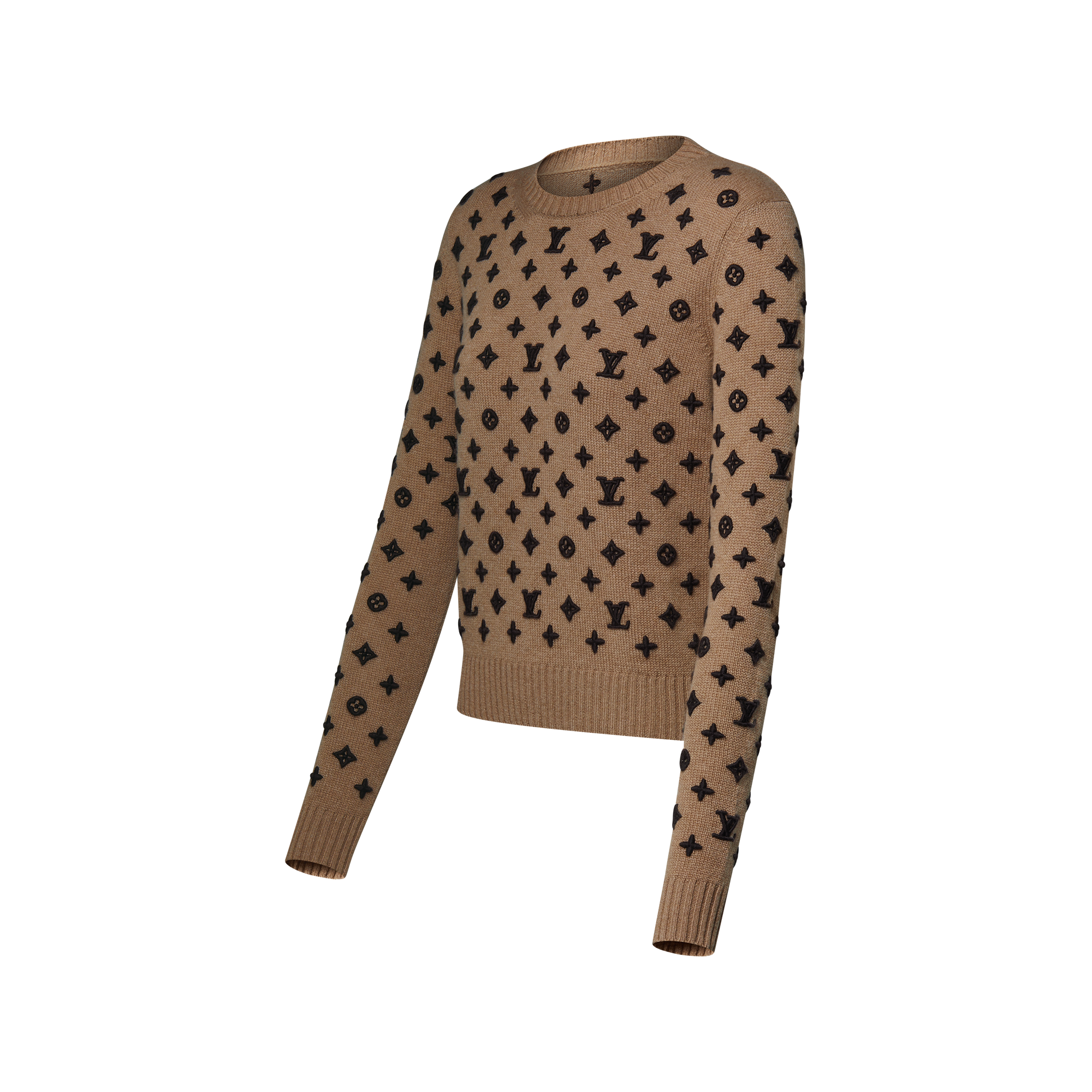 LOUIS VUITTON LVロゴ カシミヤ シルク混 プルオーバーニット Monogram Cashmere Pullover - Ready-to-Wear | LOUIS VUITTON